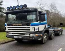 2003 Scania 114 340 8X4 Cab and Chassis Truck